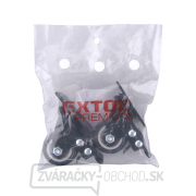 Kolieska otočné s PVC obručou a brzdou, sada 2ks, priemer 40mm Náhľad