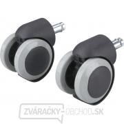 Kolieska otočné s PU obručou, sada 2ks, priemer 50mm, čap 11mm Kolieska otočné s PU obručou, sada 2ks, priemer 50mm, čap 11mm gallery main image