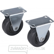 Kolieska pevná z tvrdej gumy, sada 2ks, priemer 40mm Kolieska pevná z tvrdej gumy, sada 2ks, priemer 40mm gallery main image