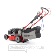 Benzínová kosačka na trávu s pojazdom, elektroštartom a 7 rýchlostnou prevodovkou WEIBANG WB 456 SCVE 6in1 náhled