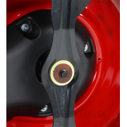 Benzínová kosačka na trávu s pojazdom, elektroštartom a 7 rýchlostnou prevodovkou WEIBANG WB 456 SCVE 6in1 náhled