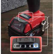 Milwaukee Aku uťahovák rázový s poistným krúžkom 1/2