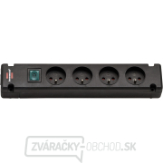 Bremounta Zásuvková lišta, čierna, bez kábla gallery main image