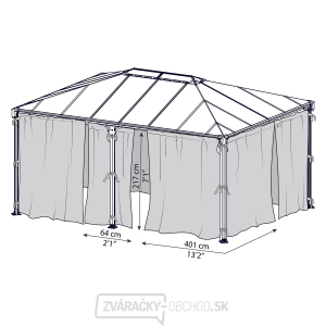 Palram Sieť proti hmyzu (moskytiera) pre Martinique 5000 Palram Sieť proti hmyzu (moskytiera) pre Martinique 5000 gallery main image