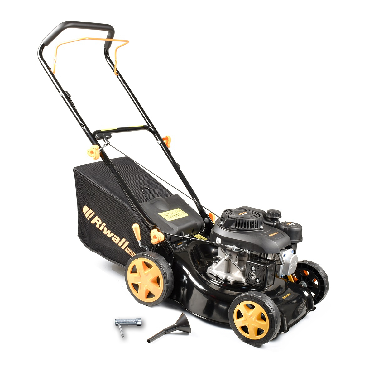Benzínová kosačka na trávu Riwall PRO RPM 4234 P 2v1 bez pojazdu Náhľad