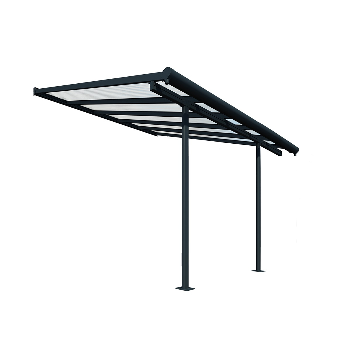 Palram Sierra 3000 antracit 3 x 3 hliníková (montovaná) pergola Náhľad