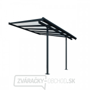 Palram Sierra 3000 antracit 3 x 3 hliníková (montovaná) pergola náhled