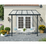 Palram Sierra 3000 antracit 3 x 3 hliníková (montovaná) pergola Náhľad