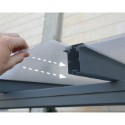Palram Sierra 3000 antracit 3 x 3 hliníková (montovaná) pergola náhled