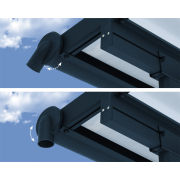 Palram Sierra 3000 antracit 3 x 3 hliníková (montovaná) pergola náhled