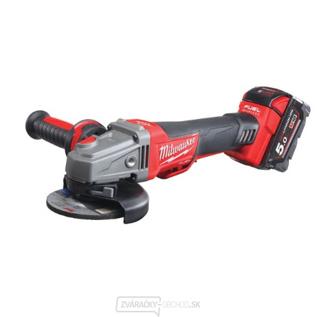 Milwaukee aku 125 mm uhlová brúska M18 CAG125XPDB-502X FUEL