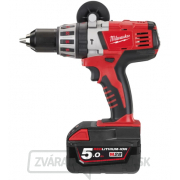 Milwaukee Aku vŕtačka s príklepom HD28 PD-502c gallery main image