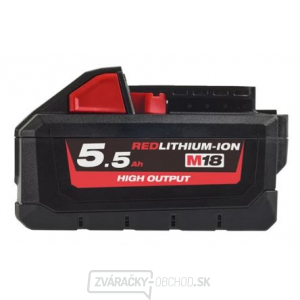 Akumulátor M18 High Output 5.5Ah Akumulátor M18 High Output 5.5Ah