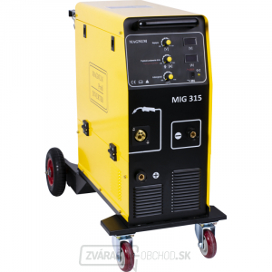 MIG 315 Invertorový zvárací poloautomat 400 V