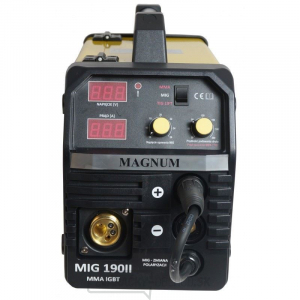 MIG 190 II MMA 200 A 60% Invertorový zvárací poloautomat MIG/MAG/MMA TIG Lift 230 V káble gallery main image