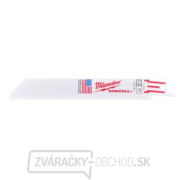 Milwaukee pílový plátok na kov SM 150x18Tpi - 5ks gallery main image