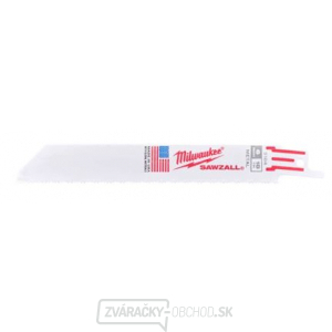 Milwaukee pílový plátok na kov SM 150x18Tpi - 5ks Milwaukee pílový plátok na kov SM 150x18Tpi - 5ks