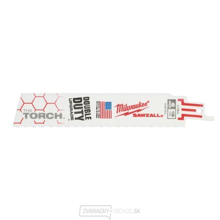 Milwaukee pílový plátok na kov TORCH 150x18 TPI - 5ks