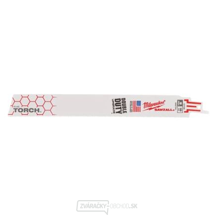 Milwaukee pílový plátok na kov TORCH 230x18 TPI - 5ks