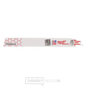 Milwaukee pílový plátok na kov TORCH 230x18 TPI - 5ks Milwaukee pílový plátok na kov TORCH 230x18 TPI - 5ks