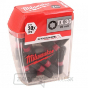 Milwaukee skrutkovacie bity SHW TX30 25mm - 25ks gallery main image