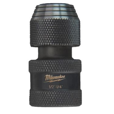 Milwaukee priemyselná hlavica - Adaptér ½″ štvorhran na ¼″ HEX