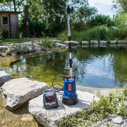 Ponorné čerpadlo do suda GUDE RFP 18-201-23 Akumulátorové Náhľad