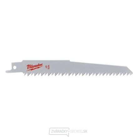 Milwaukee pílový plátok na drevo a plast 150x6 TPI - 3ks