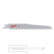 Milwaukee pílový plátok na drevo a plast 150x6 TPI - 3ks gallery main image