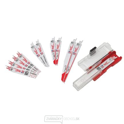 Milwaukee Sada pílových plátkov Sawzall - 12 ks