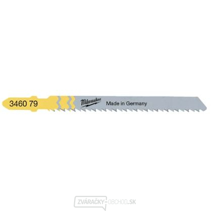 Milwaukee pílové plátky pre pracovné dosky a laminované dosky T101BR 75x2.5mm - 5ks