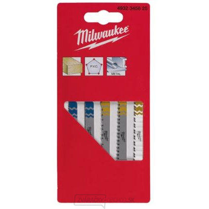 Milwaukee sada pílových listov do dreva i kovu - 5ks