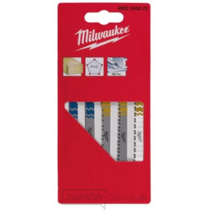 Milwaukee sada pílových listov do dreva i kovu - 5ks gallery main image