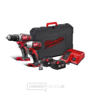 Milwaukee PowerPack set aku náradia M18 BPP2D-402C