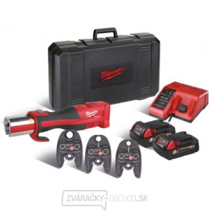 Milwaukee M18 ™ FORCE LOGIC ™ Bezuhlíkový hydraulický lis BLHPT-202cm U-SET gallery main image