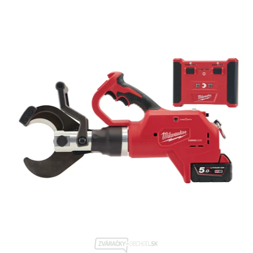 Milwaukee FORCE LOGIC ™ hydraulické nožnice na zemný káble M18 HCC75R-502c