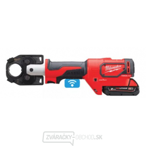 Milwaukee FORCE LOGIC ™ Hydraulické krimpovacie kliešte na káble 53 kN M18 HCCT-201C