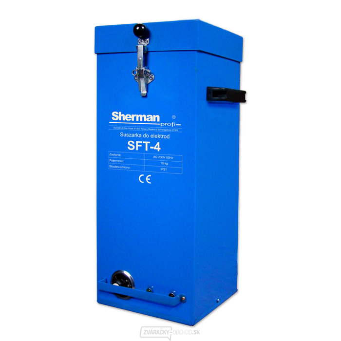 Sušička elektród SFT-4 (50-300 ° C, 18kg)