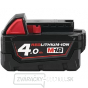 Milwaukee M18 B4 4,0Ah akumulátor gallery main image