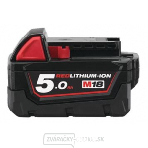 Milwaukee M18 B5 5,0Ah Akumulátor