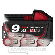Milwaukee M18 B9 9,0Ah Akumulátor Náhľad
