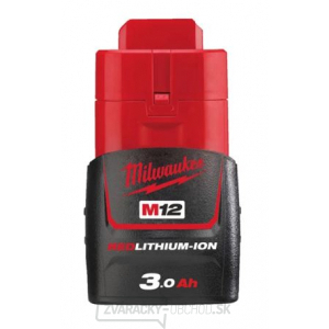 Milwaukee M12 B3 3,0Ah akumulátor