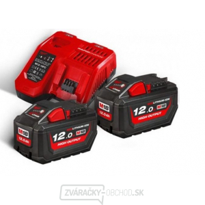 Milwaukee M18 HNRG-122 Sada batérií a nabíjačky gallery main image