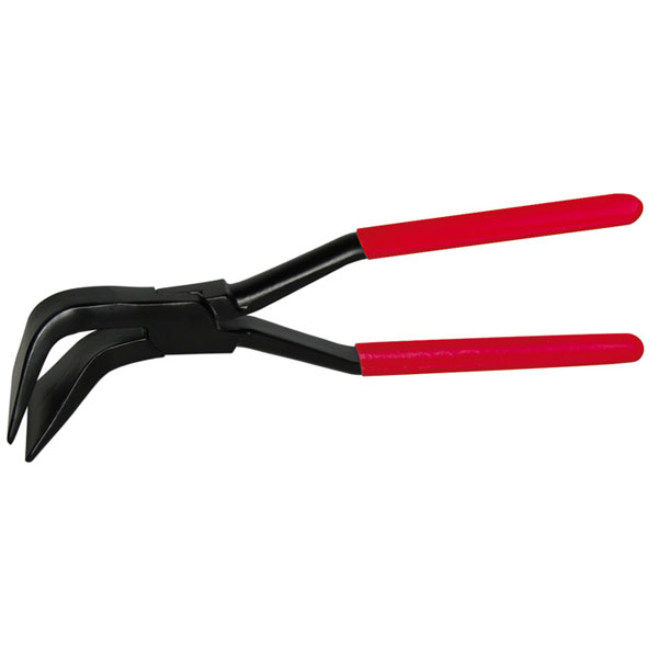 BESSEY - Kliešte klampiarske prehýbacie zahnuté 45 ° (držadlo PVC) D34-60-P