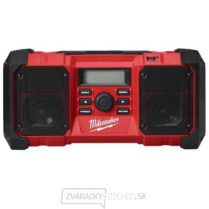 Milwaukee Aku stavebné radio DAB + M18 JSRDAB-0 gallery main image