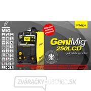 Zváračka pre MIG/MMA GeniMIg 250 LCD 4,3 + zváracie káble Náhľad