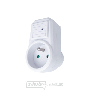 Solight prepäťová ochrana do zásuvky, 236J, 1 zásuvka, kontrolka Solight prepäťová ochrana do zásuvky, 236J, 1 zásuvka, kontrolka gallery main image