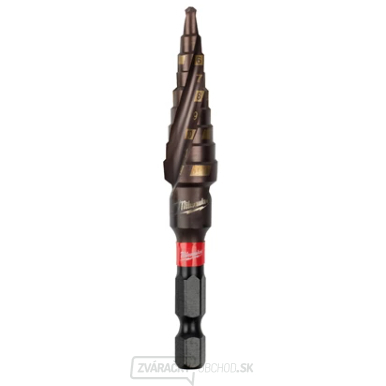 Milwaukee SHOCKWAVE ™ Stupňovitý vrták na kov 4-12 mm/1"
