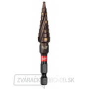 Milwaukee SHOCKWAVE ™ Stupňovitý vrták na kov 4-12 mm/1 Milwaukee SHOCKWAVE ™ Stupňovitý vrták na kov 4-12 mm/1