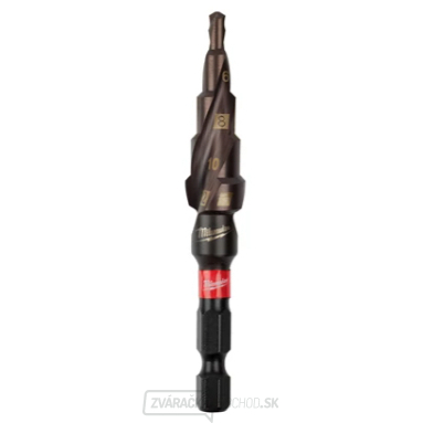 Milwaukee SHOCKWAVE ™ Stupňovitý vrták na kov 4-12 mm/2"